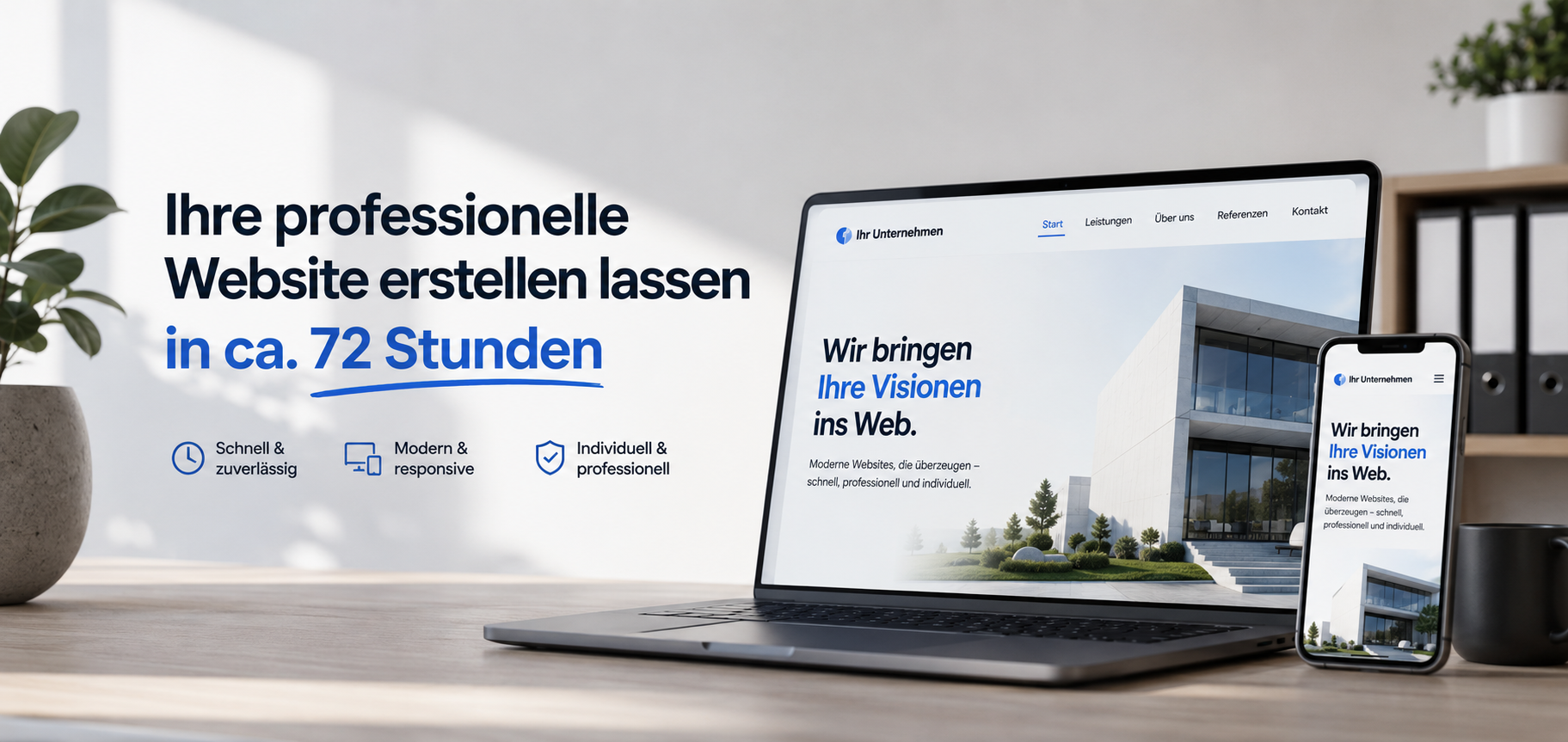 Homepage programmieren lassen - Professionelle Webseiten